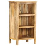 Vidaxl bibliothèque 50x35x90 cm bois solide de manguier
