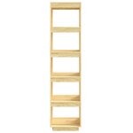 vidaXL Bibliothèque/Séparateur de pièce 40x35x167 cm pin massif