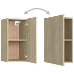 vidaXL Ensemble de meubles TV 3 Pièces Chêne sonoma Bois d'ingénierie