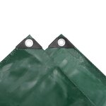 vidaXL Bâche 650 g / m² 5 x 6 m Vert
