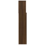 vidaXL Armoire de tête de lit Chêne marron 100x19x103 5 cm