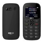 Téléphone portable senior maxcom mm471 - noir