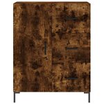 vidaXL Buffet chêne fumé 69 5x34x90 cm bois d'ingénierie