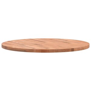 vidaXL Dessus de table Ø70x2 5 cm rond bois massif de hêtre