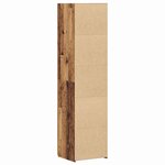 vidaXL Meuble Haut Bois Ancien 45x42.5x185 cm Bois d'ingénierie