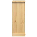 vidaXL Table de chevet Corona 53x39x103 cm bois de pin massif