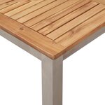 vidaXL Ensemble de salle à manger pour jardin 5 Pièces