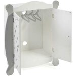 Bayer Chic 2000 519-95 - Stars - Armoire à poupées gris