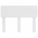 vidaXL Tête de lit Blanc Brillant 120 cm Bois d'ingénierie