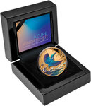 Monnaie en or 100 dollars g 31.1 (1 oz) millésime 2023 kingfisher azure kingfisher