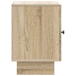 vidaXL Cabinet de chevet 2 Pièces Chêne Sonoma 43 x 34 5 x 50 cm