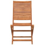 vidaXL Chaises de jardin pliantes lot de 8 51x66x95 cm bois d'acacia