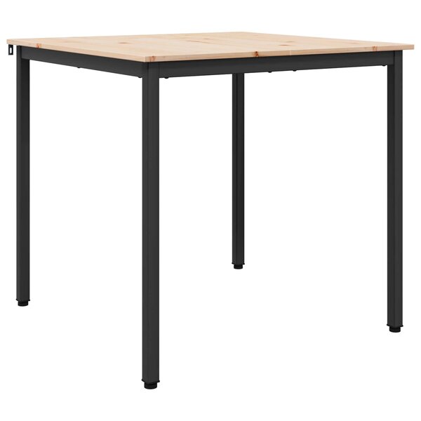 vidaXL Table de salle à manger / Table de repas Naturel