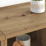 vidaXL Buffets 2 Pièces Chêne artisanal 60 x 35 x 70 cm Bois d'ingénierie