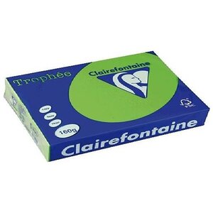 Ramette 250 Feuilles Papier 160g A4 210x297 mm Vert menthe TROPHÉE