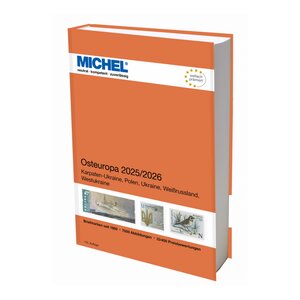 Catalogue de cotation Michel timbres d'Europe de l'Est édition 2025-2026.
