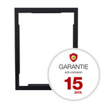 Cadre d'encastrement Eclipse noir 9005M