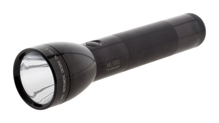 Lampe torche LED ML300L - IPX4 - 2 piles type D - 487 lumens - 23.1cm - Noir - Maglite