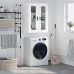 vidaXL Armoire murale blanc 69 5x34x90 cm