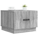 vidaXL Table basse Sonoma gris 49 x 50 x 37 cm Bois d'ingénierie