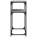 vidaXL Table console sonoma gris 100x35 5x75 cm bois d'ingénierie