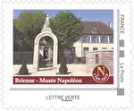 Collector 4 timbres - Naissance de Napoléon Bonaparte - Lettre Verte