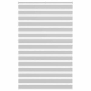 vidaXL Store zèbre gris clair largeur du tissu 140 9 cm polyester