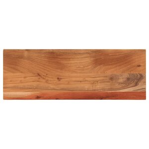 vidaXL Dessus de table 80x40x3 8 cm rectangulaire bois massif d'acacia