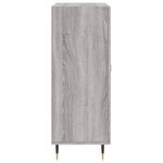 vidaXL Buffet sonoma gris 69 5x34x90 cm bois d'ingénierie