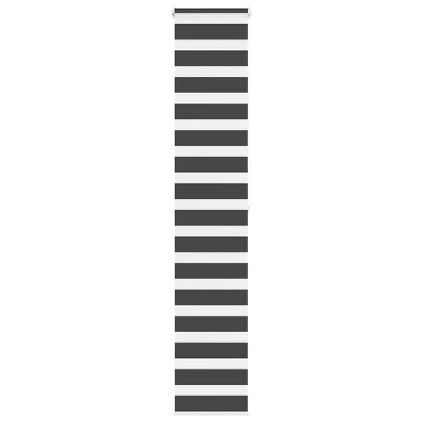 vidaXL Store zèbre noir 40x200 cm largeur du tissu 35 9 cm polyester