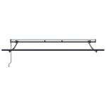 vidaXL Cadre de auvent Anthracite 3.5 x 2 m Métal