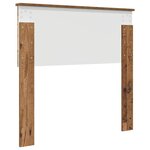 vidaXL Tête de lit Bois Ancien 90 cm Bois d'ingénierie