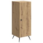 vidaXL Buffet Chêne artisanal 33 x 34 5 x 90 cm Bois d'ingénierie
