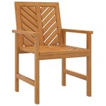 Ensemble de Salon de jardin meuble d'extérieur ensemble de mobilier 3 pièces bois d'acacia solide 02_0014201