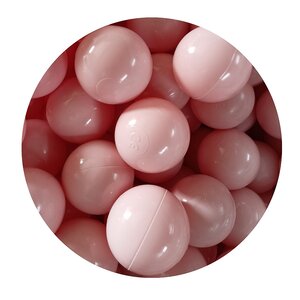 Lot de 50 balles - rose poudré