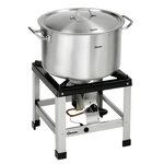 Marmite inox 30 litres avec couvercle - bartscher -  - acier inoxydable30oui 430x430x325mm