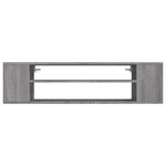 vidaXL Armoire TV suspendue Sonoma gris 100x30x26 5 cm Bois Ingénierie