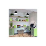Classeur A4 4 Anneaux 30mm Iderama - Vert Anis - X 10 - Exacompta