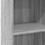 vidaXL Buffet haut sonoma gris 50x41x124 cm bois d'ingénierie