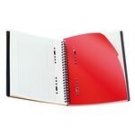 Cahier spirales oxford activebook a5+ 17 x 22 cm - perforé 4 trous- petits carreaux - 160 pages