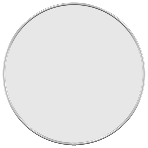 vidaXL Miroir mural Argenté Ø 40 cm Rond