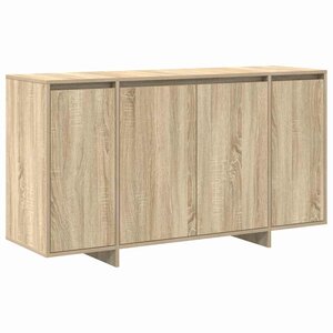 vidaXL Buffet Chêne Sonoma 135 x 41 x 75 cm Bois d'ingénierie