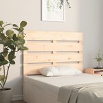 vidaXL Tête de lit 90x3x80 cm Bois massif de pin