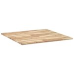 vidaXL Dessus de table carré 90x90x2 cm bois massif d'acacia