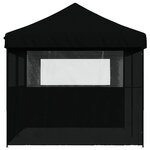 vidaXL Tente de fête 292 x 580 x 315 cm Noir Tissu Oxford