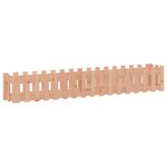vidaXL Lit surélevé de jardin design de clôture bois douglas massif