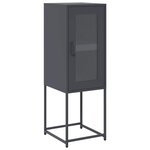vidaXL Buffet anthracite 36x39x107 cm acier laminé à froid