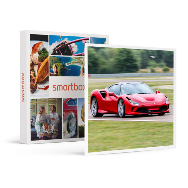 SMARTBOX - Coffret Cadeau Stage de pilotage : 5 tours sur le circuit de La Ferté-Gaucher en Ferrari F8 Tributo - Sport & Aventure
