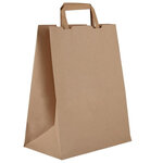 Lot de 250 sacs en papier recyclé compostables grands modèles - vegware -  - papier11 6140 x250x305mm