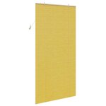 vidaXL Stores et Occultants avec des rideaux Jaune Bambou